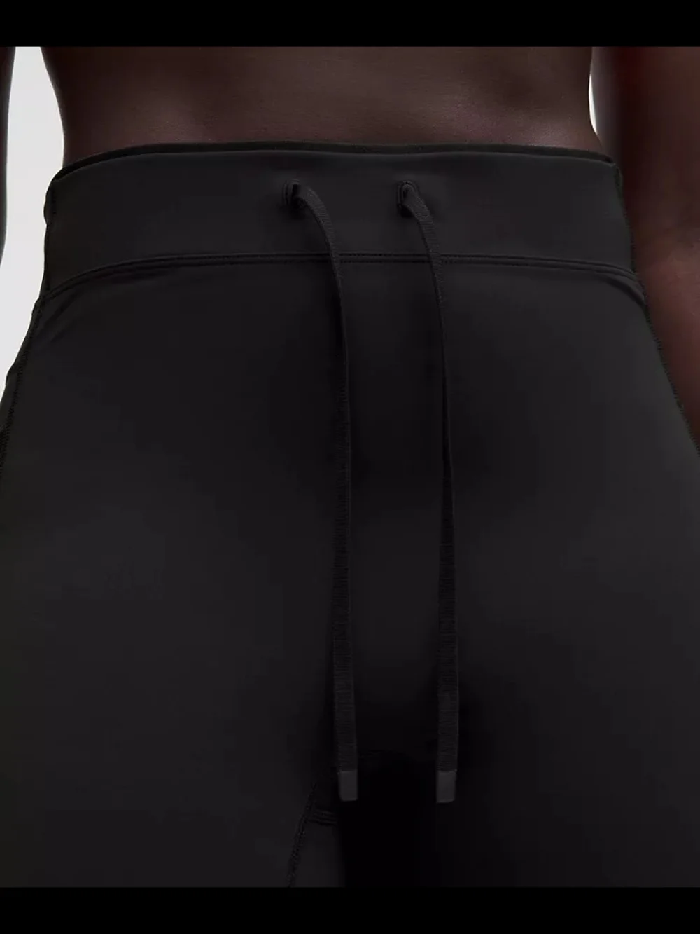 lululemon athletica Black High-Rise Bike Shorts with Zip Pocket